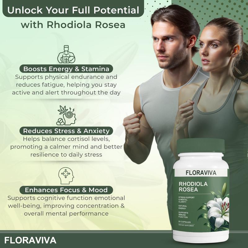 Suplemento Rhodiola Rosea