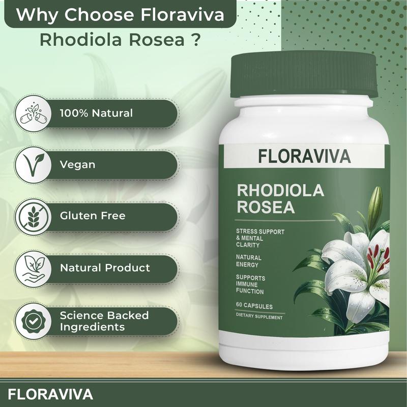 Suplemento Rhodiola Rosea