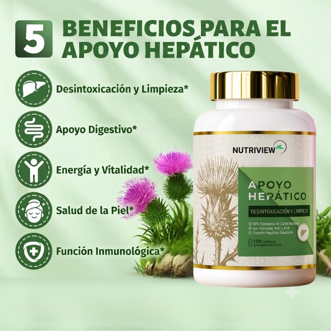 Suplemento para el Apoyo Hepático.